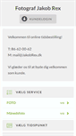 Mobile Screenshot of fotografjakobrex.onlinebooq.dk