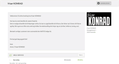 Desktop Screenshot of konrad.onlinebooq.dk