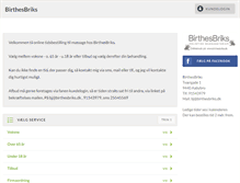 Tablet Screenshot of birthesbriks.onlinebooq.dk